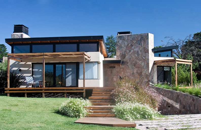 Estampa serrana. Una vivienda única en el Barrio Golf de Sierra de la Ventana