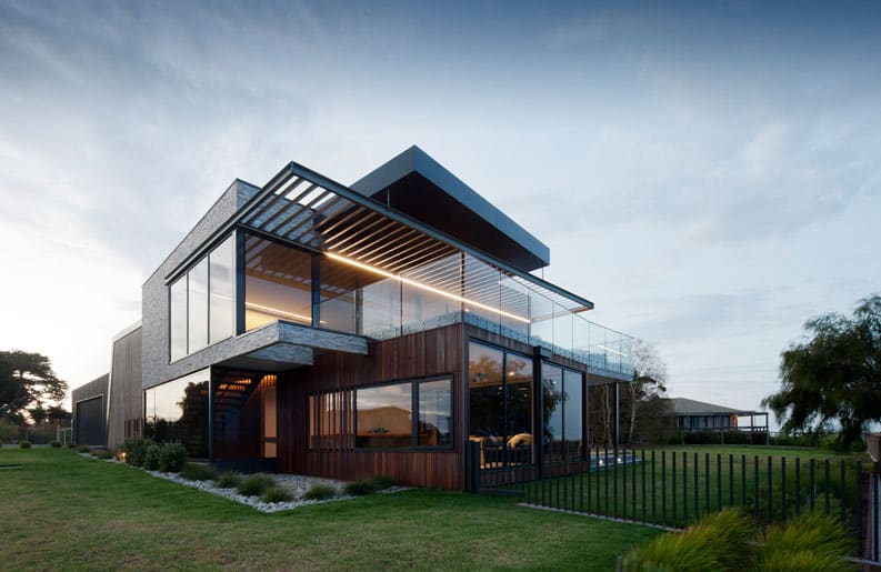 Casa Rhyll. Un refugio de diseño audaz en Australia