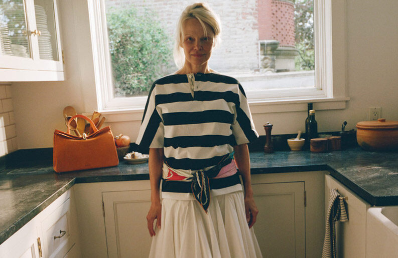 A Day With Pamela and Her Sons by Jacquemus