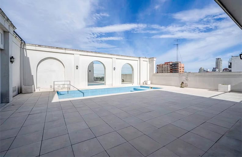A la venta. Así es el pennthouse en el que vivió Amalita Fortabat