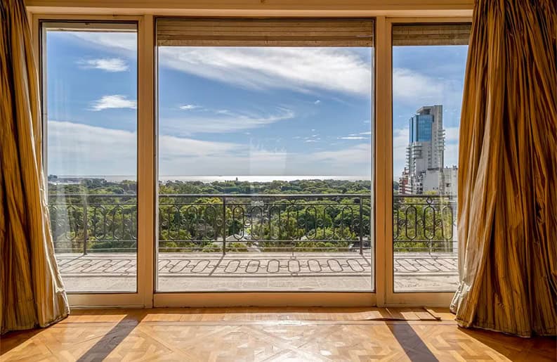 A la venta. Así es el pennthouse en el que vivió Amalita Fortabat