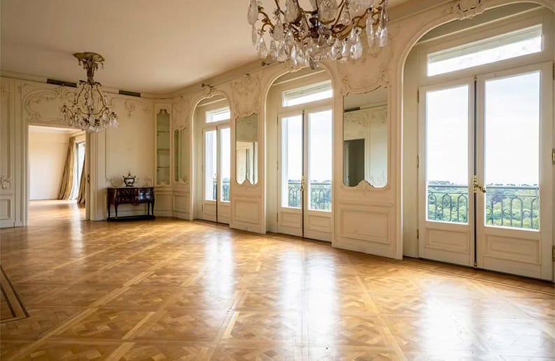 A la venta. Así es el pennthouse en el que vivió Amalita Fortabat
