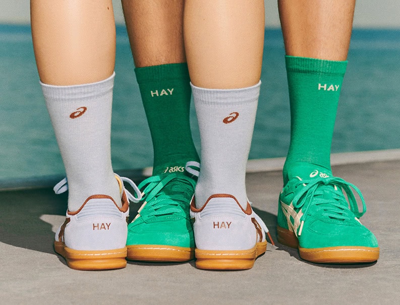 Asics + Hay. Sustenibilidad y elegancia en una colaboración revolucionaria