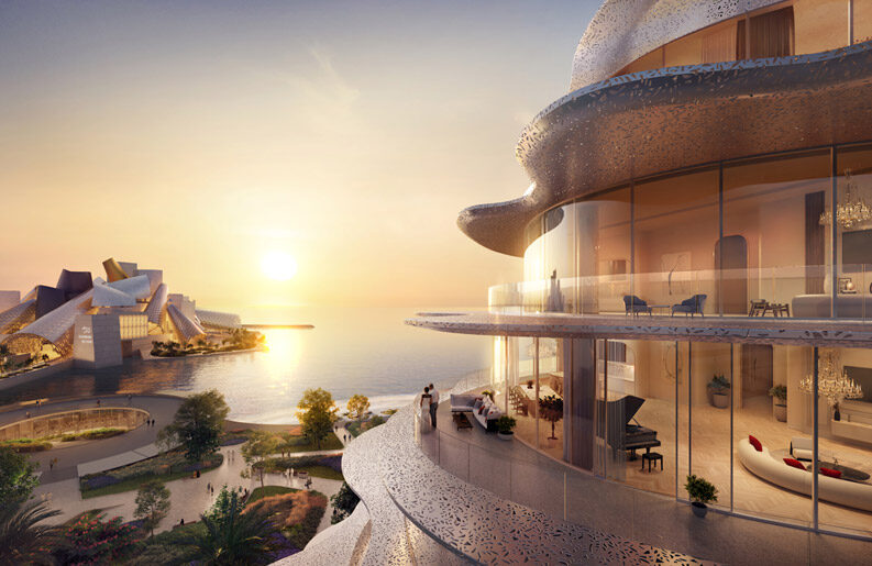 Baccarat Residences Saadiyat by Sou Fujimoto