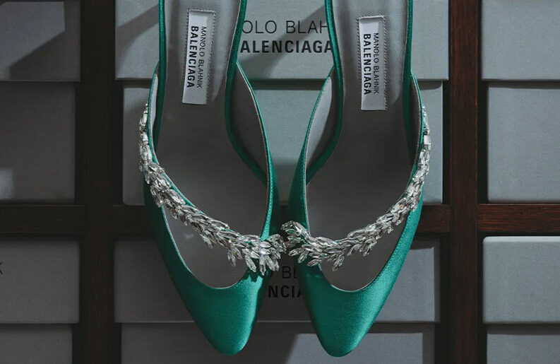 Balenciaga x Manolo Blahnik. Alta couture en cada paso