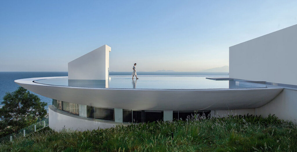 Biblioteca Gota de Agua. Una poética fusión de arquitectura y naturaleza en China