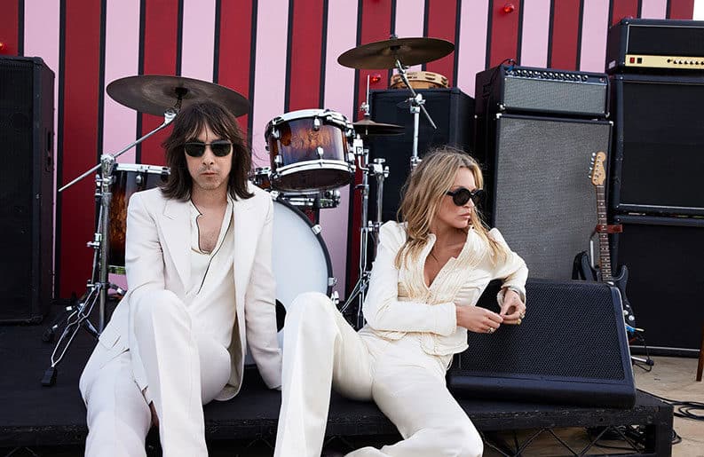 Kate Moss & Bobby Gillespie por Zara