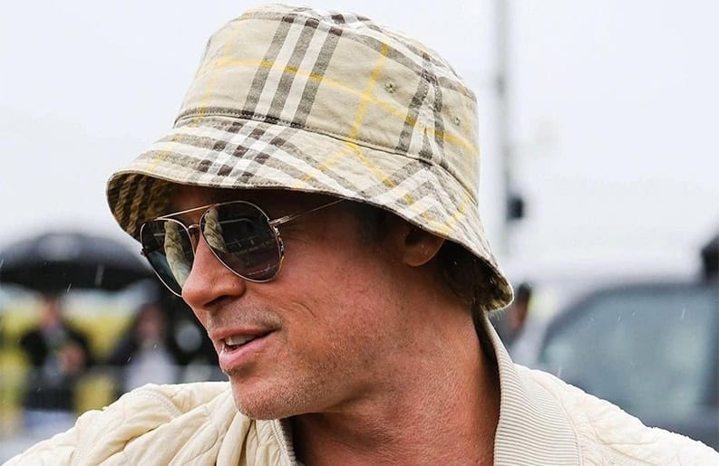 Ícono de estilo. Brad Pitt revitaliza el sombrero piluso