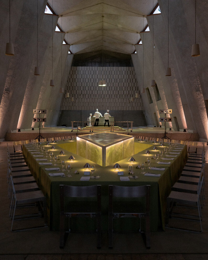 Brutalismo, arquitectura y gastronomía