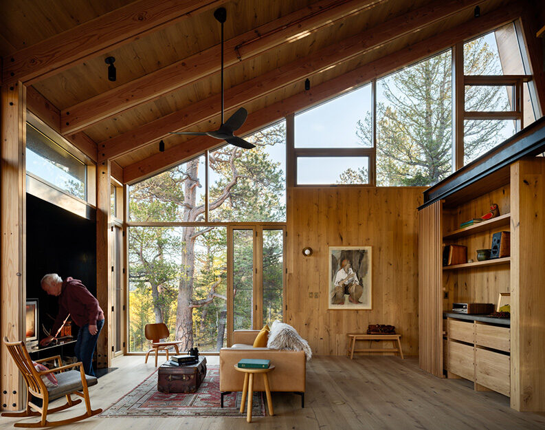 Cabaña Camp Meeker by Renée del Gaudio Architecture