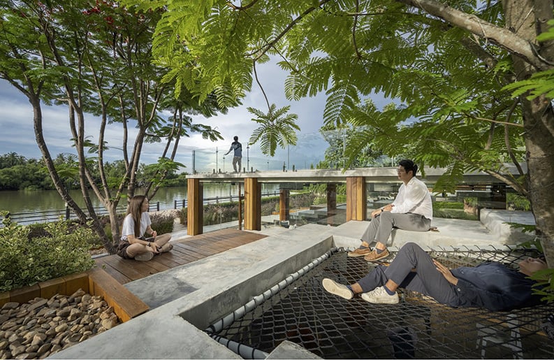 Café Pomelo Amphawa, Looklen Architects, Rungkit Charoenwat