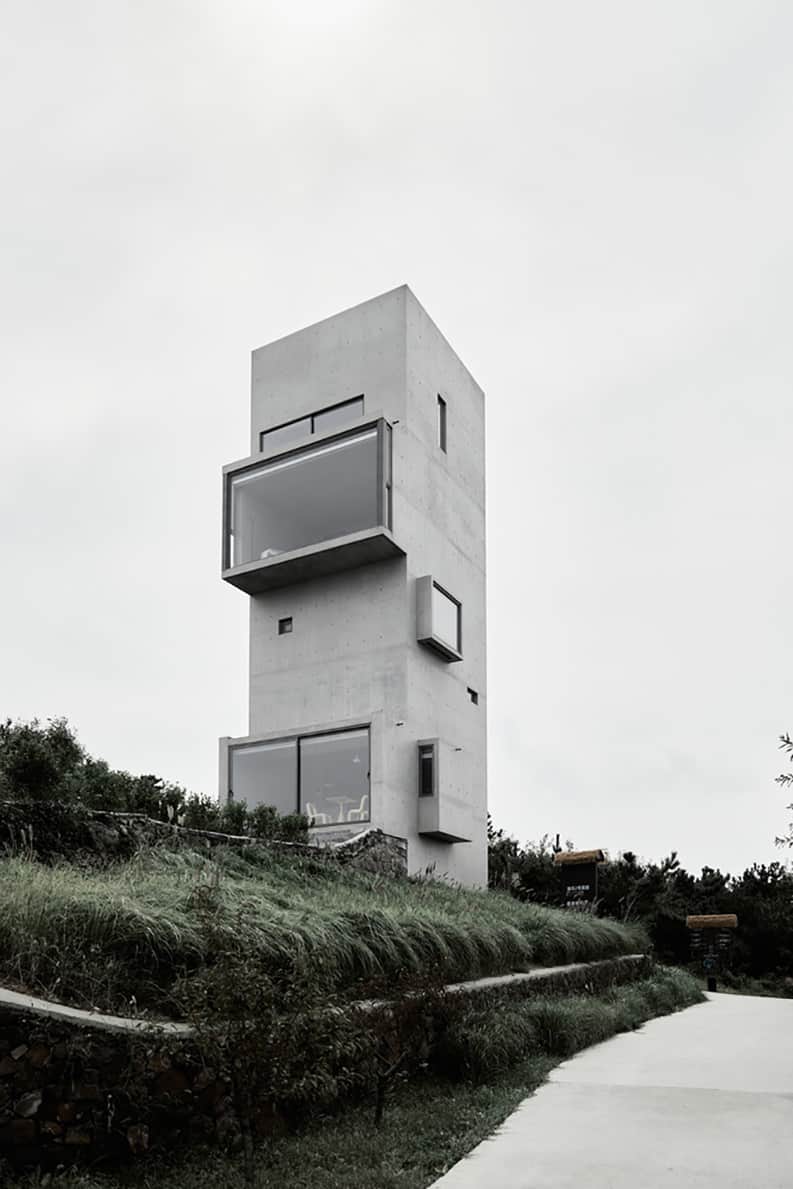 Café en el acantilado y Casa Torre, Kejia Mei, Xiangzhou Sun, TAO - Trace Architecture Office