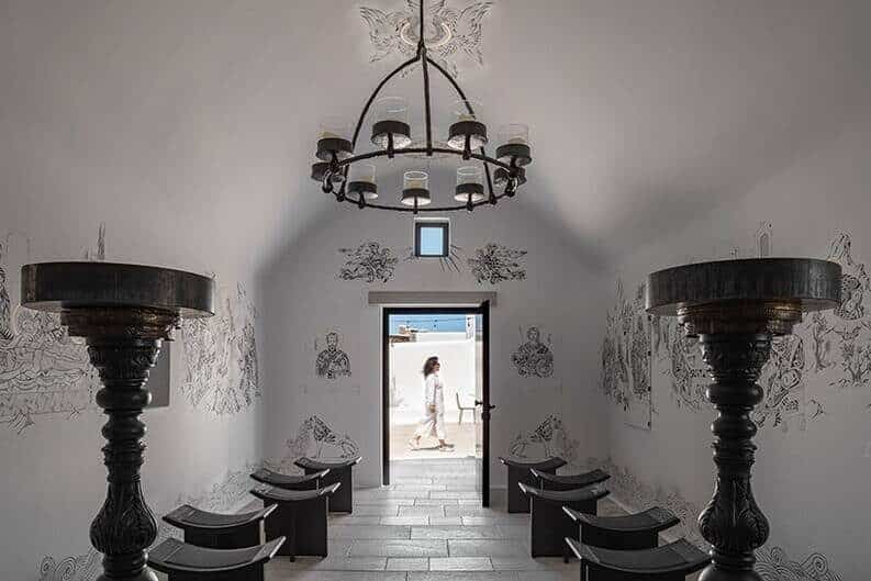 Capilla Kalesma: tradición bizantina en Mykonos