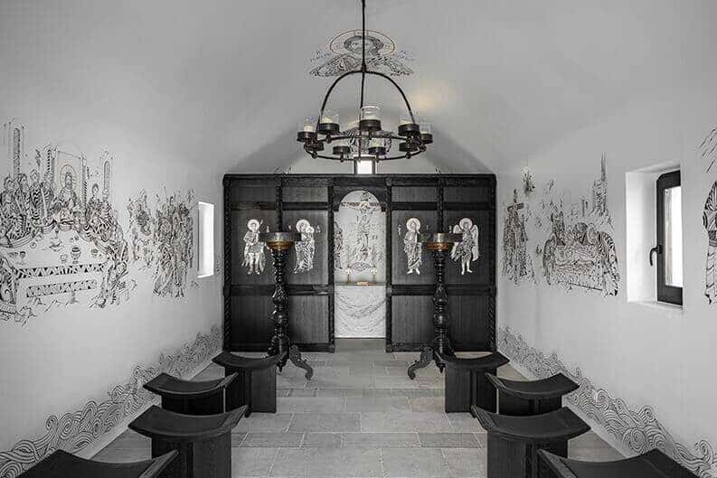 Capilla Kalesma: tradición bizantina en Mykonos