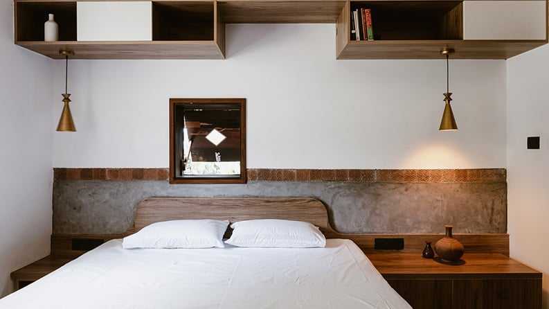 Casa Bay Leaf. Una vivienda rodeada de árboles históricos