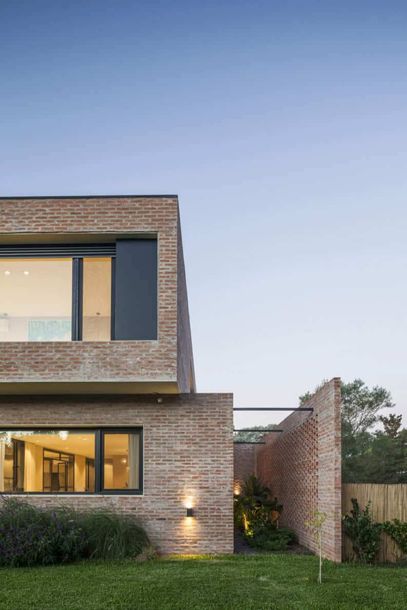 Casa Brick. Una propiedad que se ubica en una zona residencial
