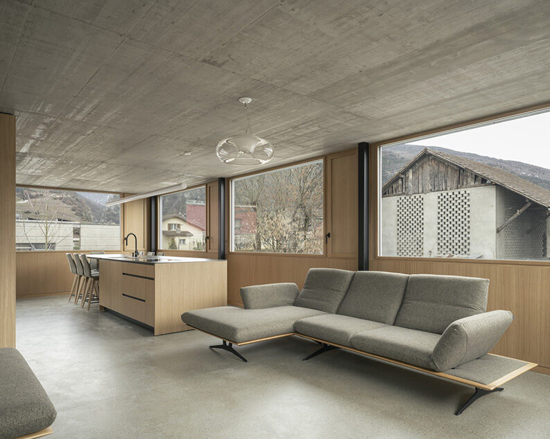 Casa Caloz Bramois by R2A Architectes