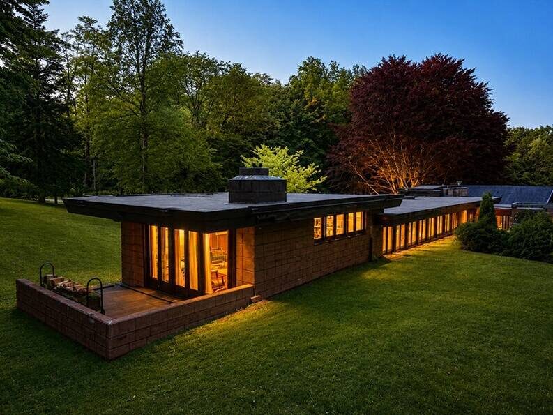 Casa Eppstein. La obra de Frank Lloyd Wright que salió a la venta por US$ 2,1 millones