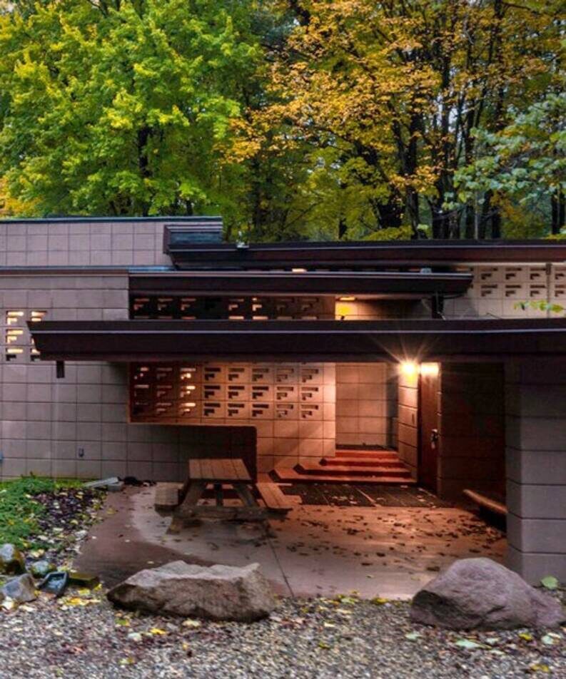 Casa Eppstein. La obra de Frank Lloyd Wright que salió a la venta por US$ 2,1 millones