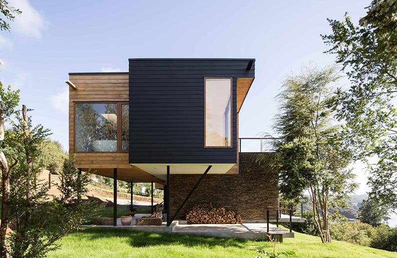 Casa Wulf. Una propiedad con vista hacia un maravilloso lago