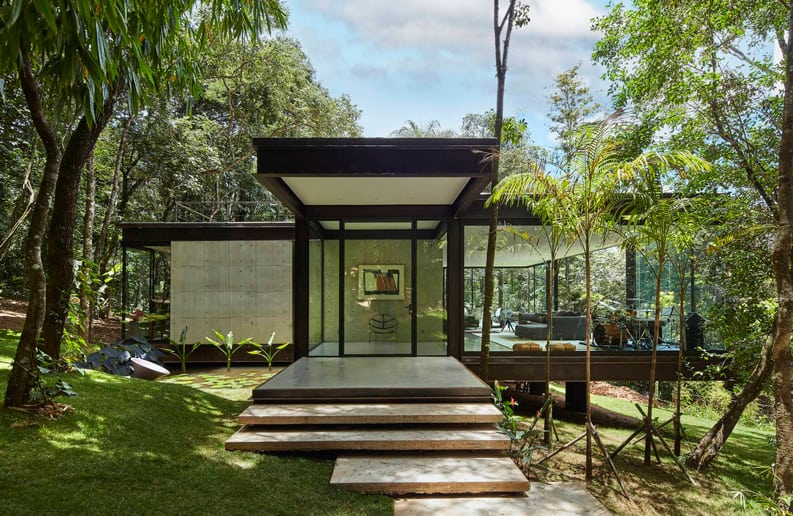 Casa de vidrio