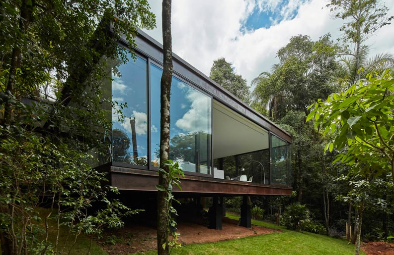 Casa de vidrio