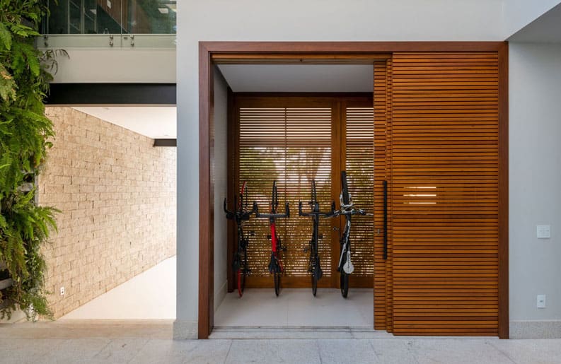 Casa de un triatleta