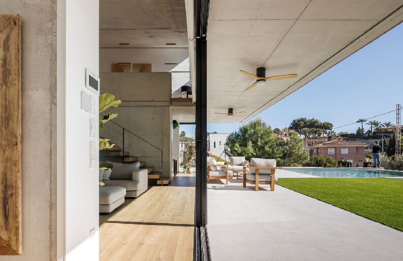 Casa detrás de un muro, La Mirateca, Alejandro Gómez Vives Fotografía de Arquitectura 