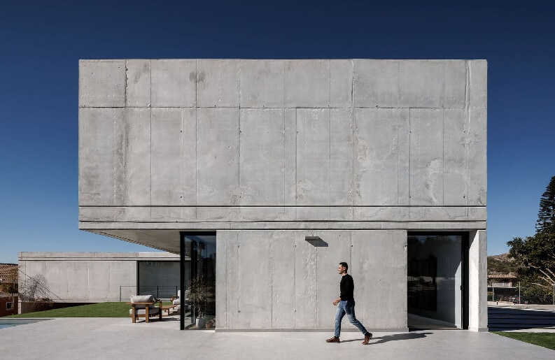 Casa detrás de un muro, La Mirateca, Alejandro Gómez Vives Fotografía de Arquitectura