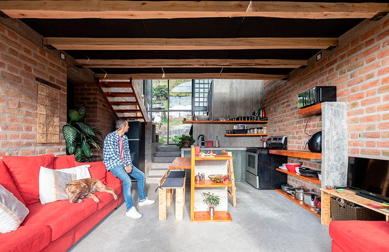 Casa horno de pan