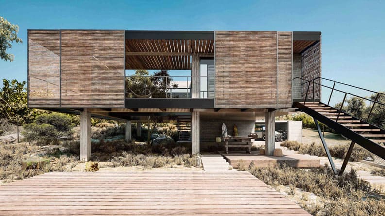 Casa para un Surfer