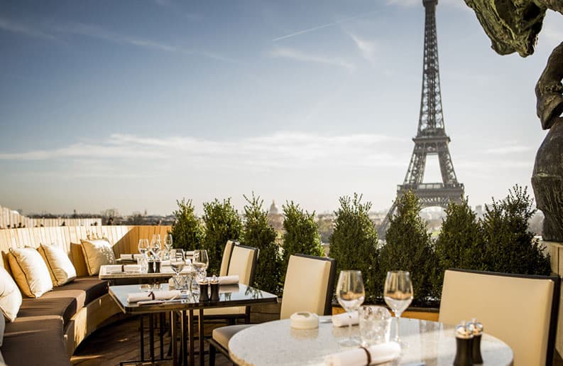 Cinco restaurantes increíbles con vistas a la torre Eiffel