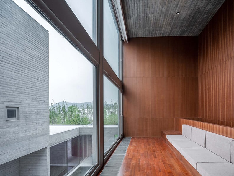 Cuatro casas-estudio