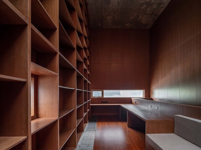 Cuatro casas-estudio