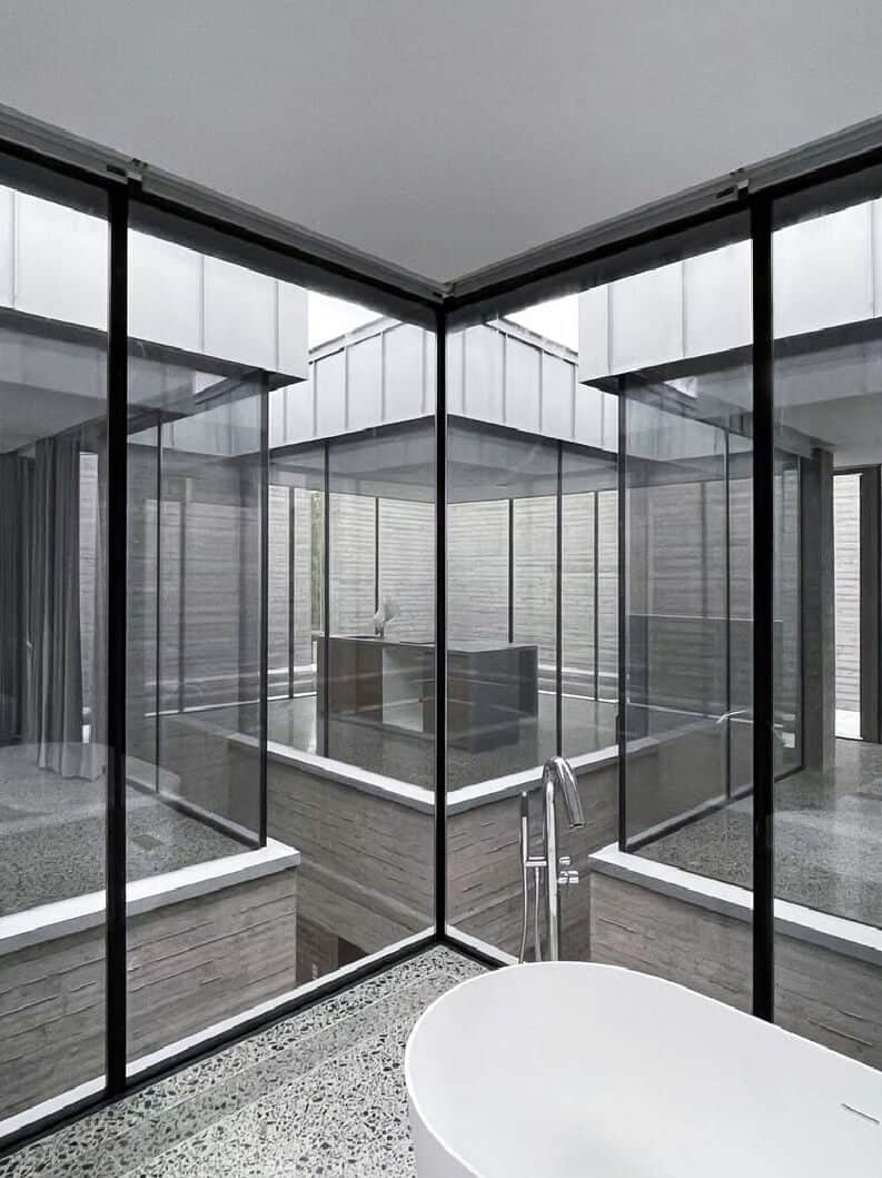 Cuatro casas-estudio