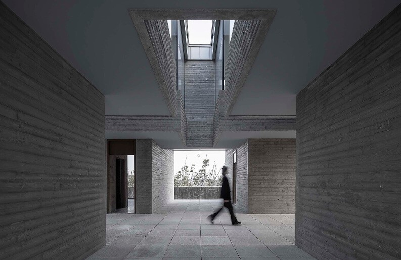 Cuatro casas-estudio