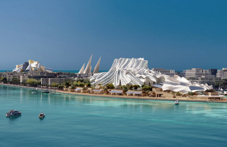 Dar al Funoon - Centro de Artes de Gehry en Abu Dhabi