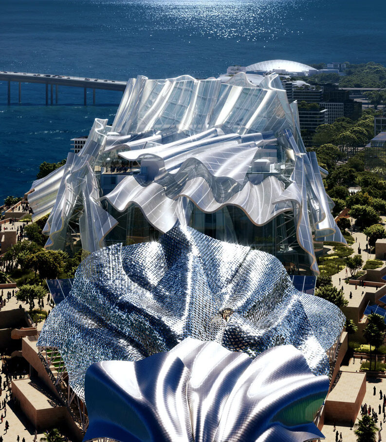 Dar al Funoon - Centro de Artes de Gehry en Abu Dhabi