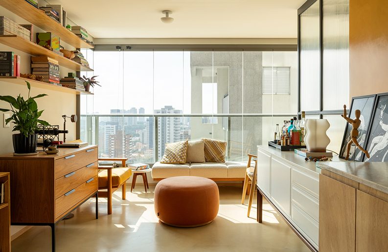 Departamento Puzzle Deslizante by Bruno Kim Arquitetura