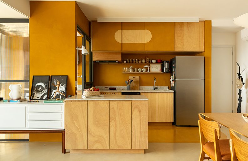 Departamento Puzzle Deslizante by Bruno Kim Arquitetura