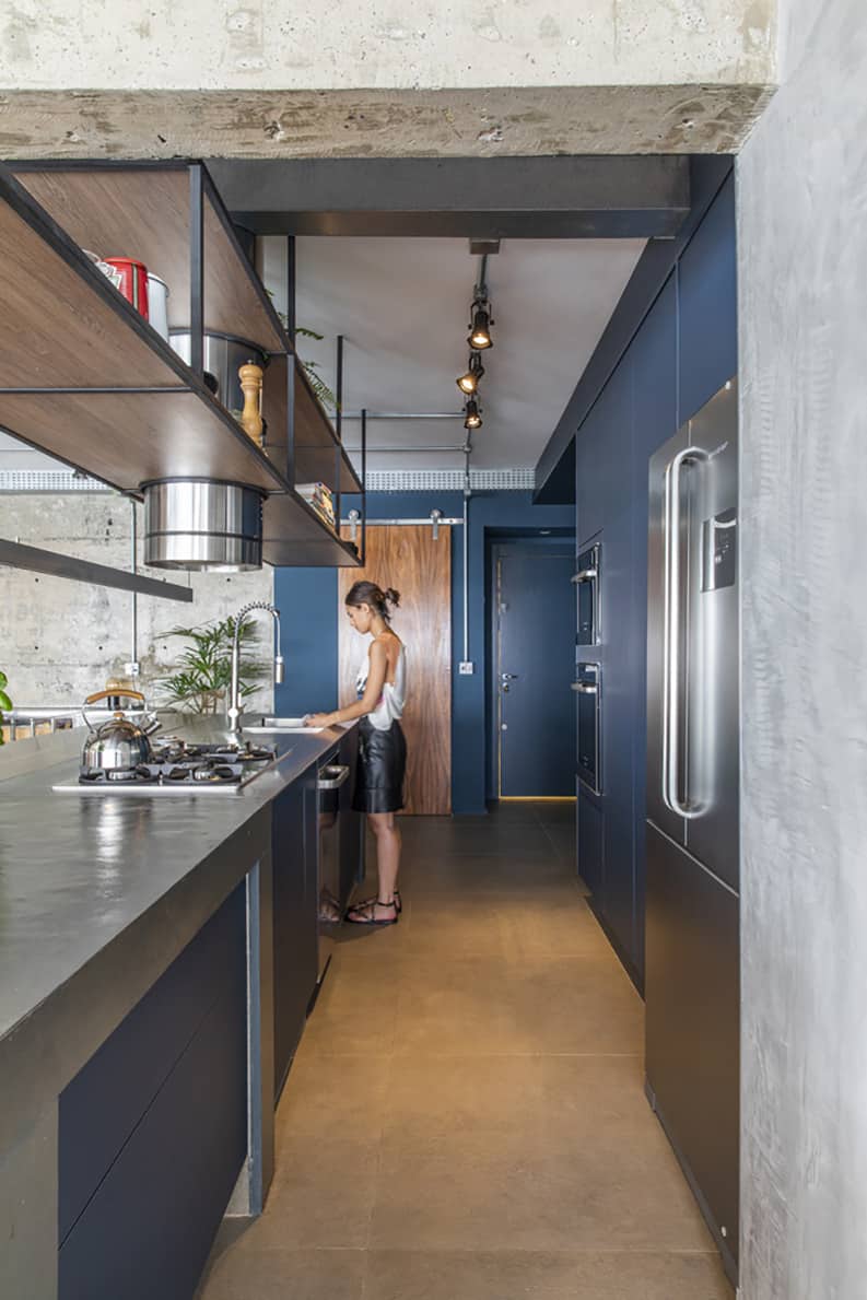 Departamento de concreto, Casa100 Arquitetura, Maira Acayaba
