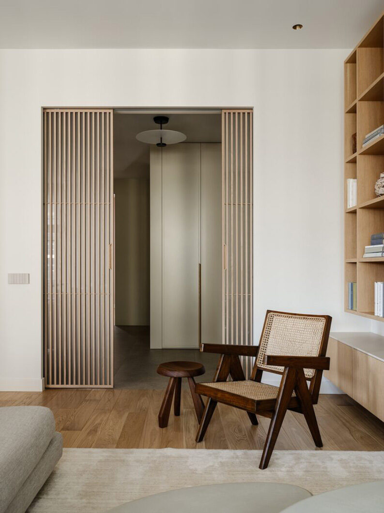 Un departamento en Moscú inspirado en un hanok