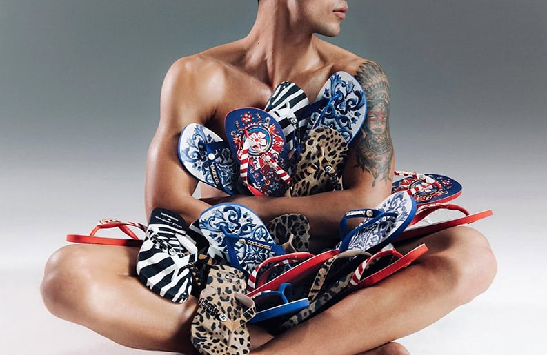 Dolce&Gabbana X Havaianas. Reinventando las Flip-Flops con elegancia y estilo