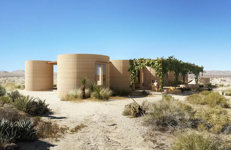 primer hotel del mundo impreso en 3D, Texas, Hotel impreso en 3D, El Cósmico, Cosmico Hotel