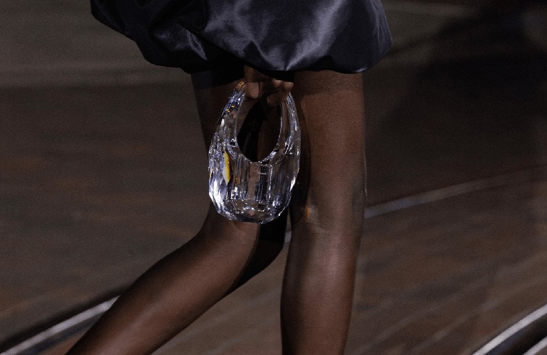 El bolso de cristal de Swarovski