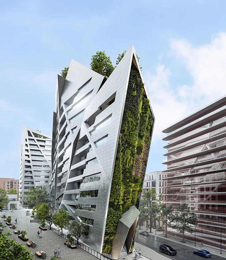Fan d'Issy by Studio Libeskind 
