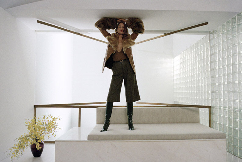 Frankie Rayder encarna la sensualidad presente de Saint Laurent