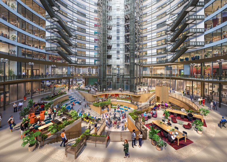 Thompson Center. El edificio que Google recupera para Chicago