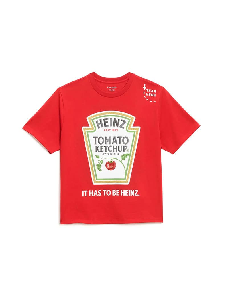 Estilo y Sabor. Kate Spade New York y Heinz se unen en una colección que rinde homenaje a la cultura pop y al gusto por lo auténtico