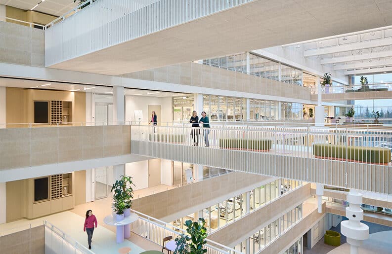 Interior del Centro de Diagnóstico de Roche